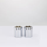 Candle Holders - Chrome