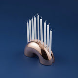 Nosh Menorah - Rose Gold