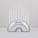 Nosh Menorah - Chrome