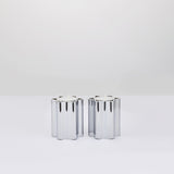 Candle Holders - Chrome