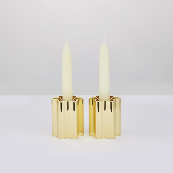 Candle Holders - Brass