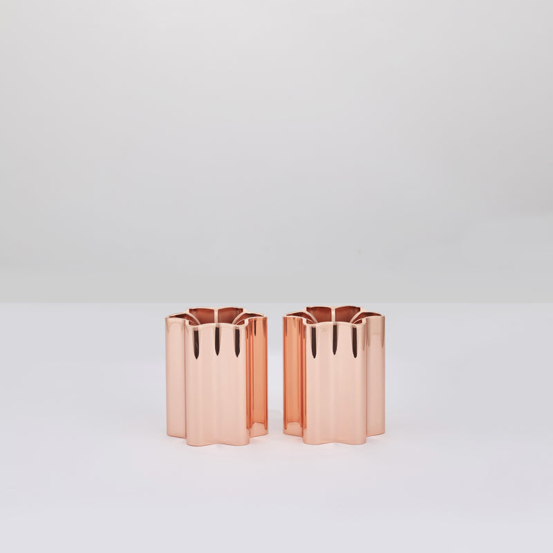 Candle Holders - Rose Gold